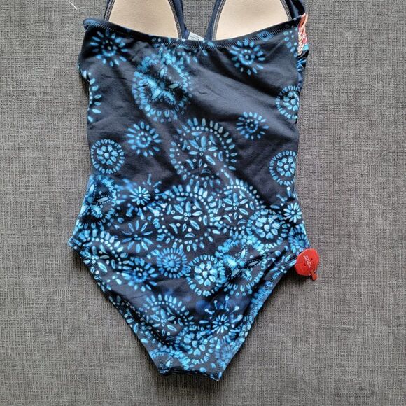 Johnny Was Annia Twist Floral One-Piece Swimsuit Size XS - Picture 13 of 16